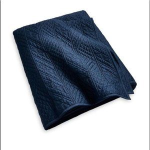 Ralph Lauren Oakfield King Coverlet $570 Navy